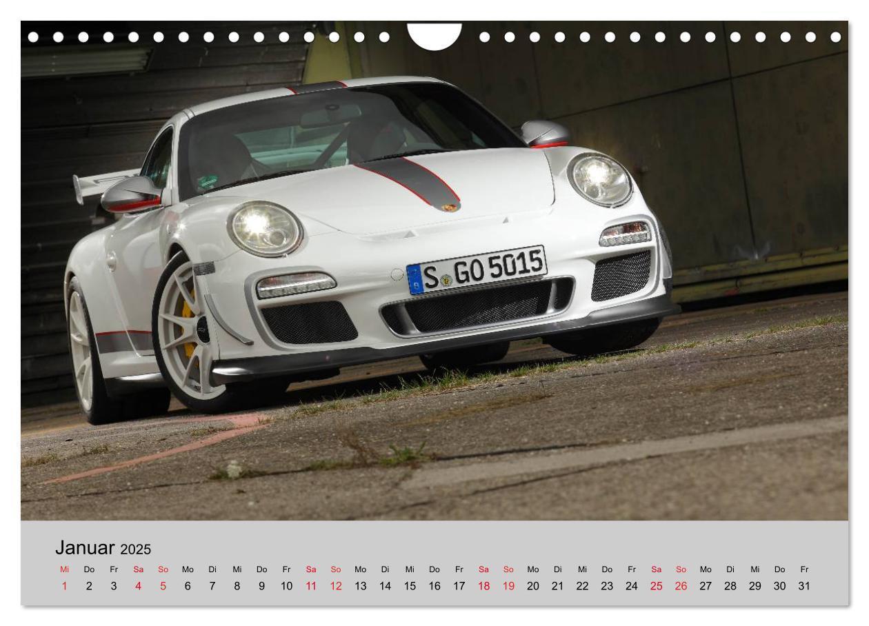 Bild: 9783435706969 | Porsche GT3RS 4,0 (Wandkalender 2025 DIN A4 quer), CALVENDO...