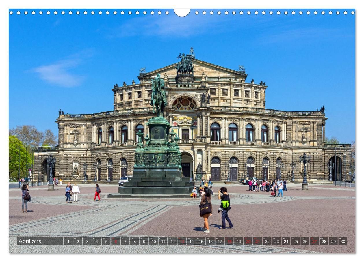 Bild: 9783435712809 | Dresden, ein Jahr an der Elbe (Wandkalender 2025 DIN A3 quer),...