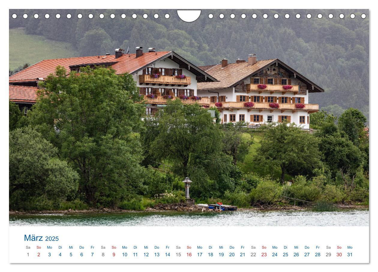 Bild: 9783435214112 | Schöner Tegernsee (Wandkalender 2025 DIN A4 quer), CALVENDO...