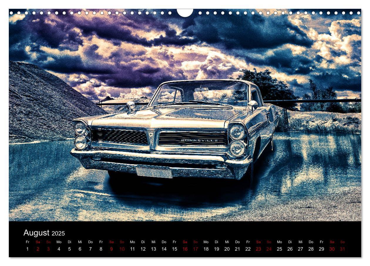 Bild: 9783435408511 | American Automobile (Wandkalender 2025 DIN A3 quer), CALVENDO...