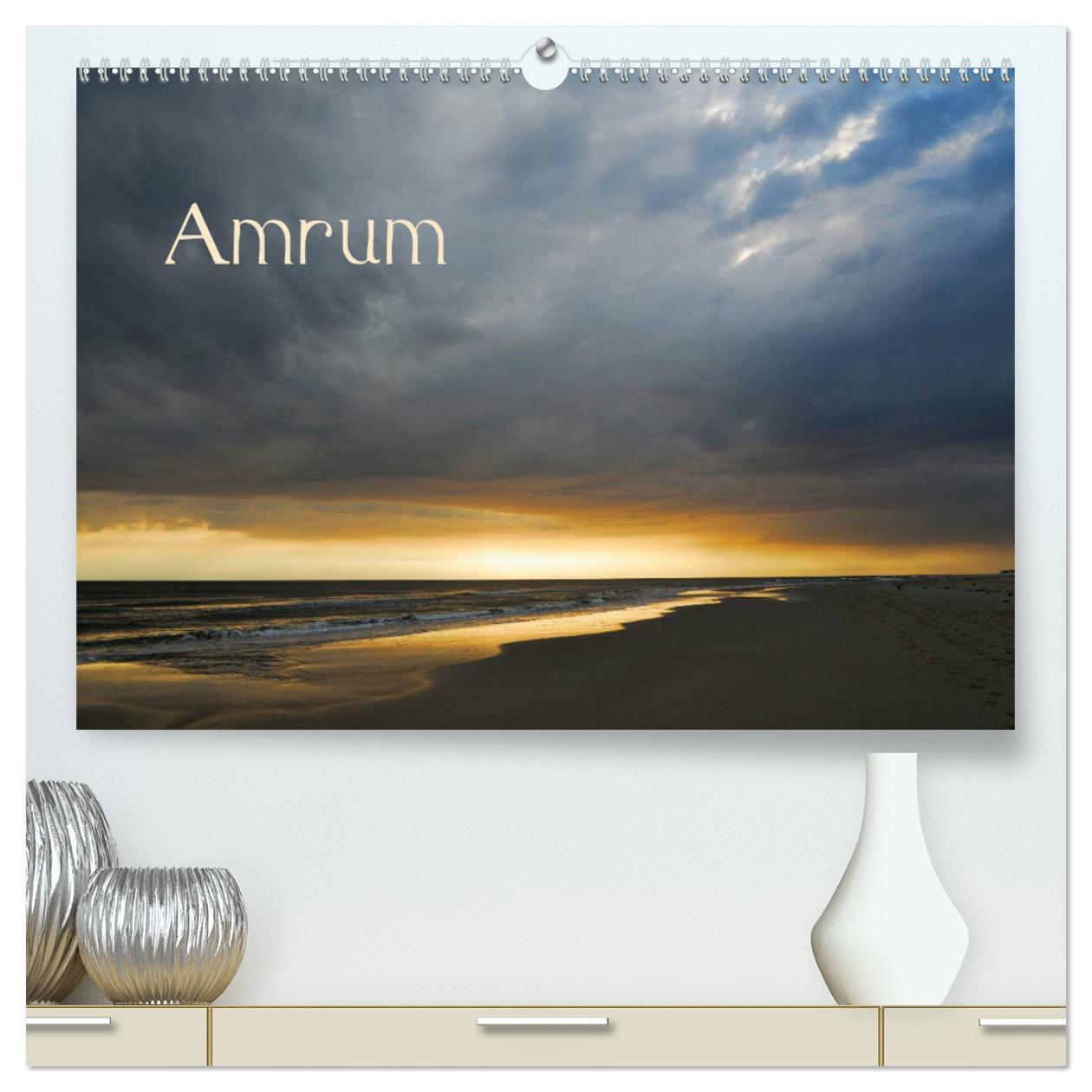 Cover: 9783435814466 | Amrum (hochwertiger Premium Wandkalender 2025 DIN A2 quer),...