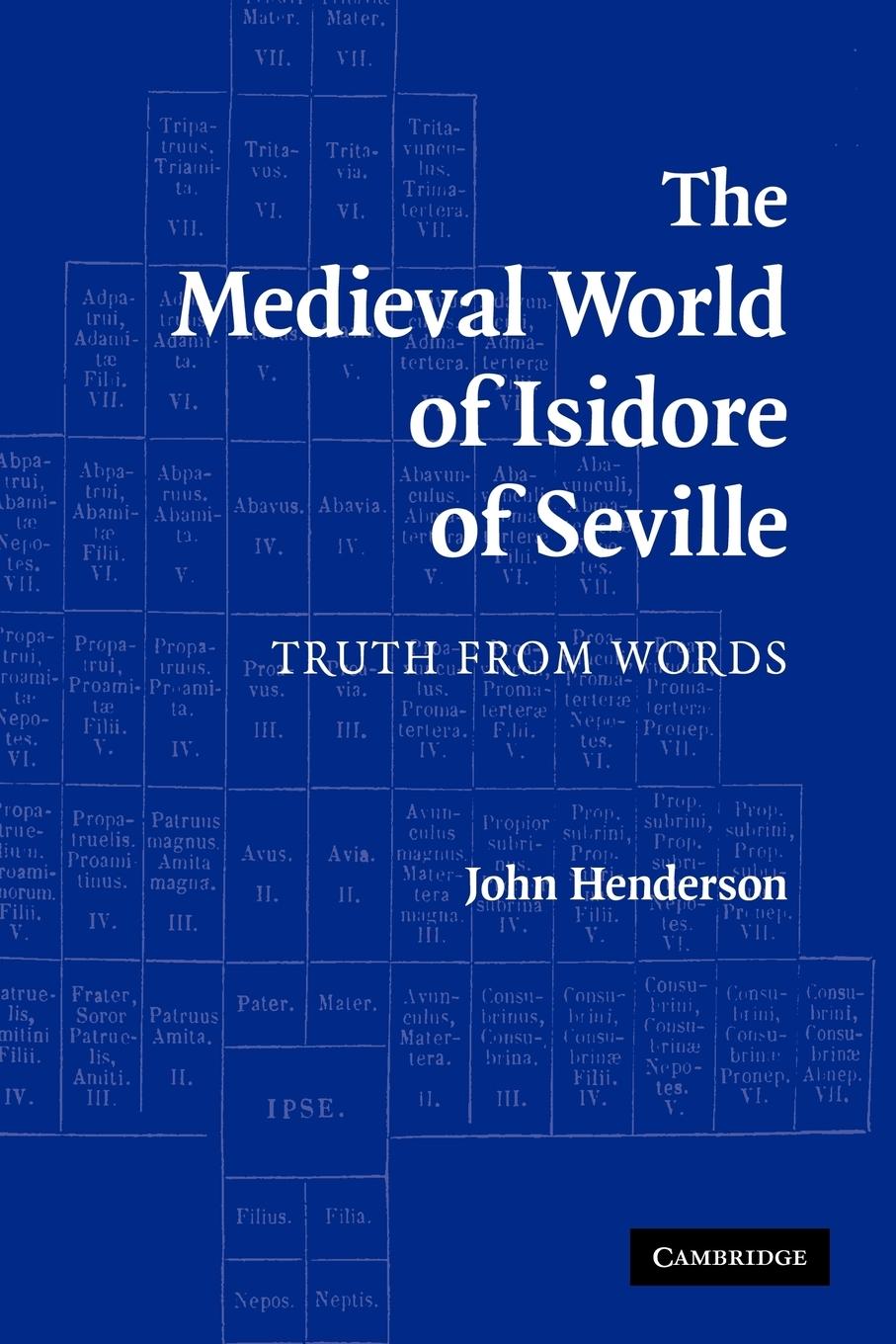 Cover: 9780521144346 | The Medieval World of Isidore of Seville | Truth from Words | Buch