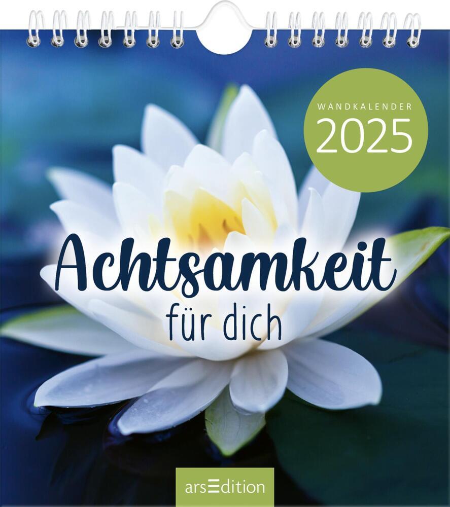 Cover: 4014489133681 | Wandkalender Achtsamkeit für dich 2025 | Kalender | 26 S. | Deutsch