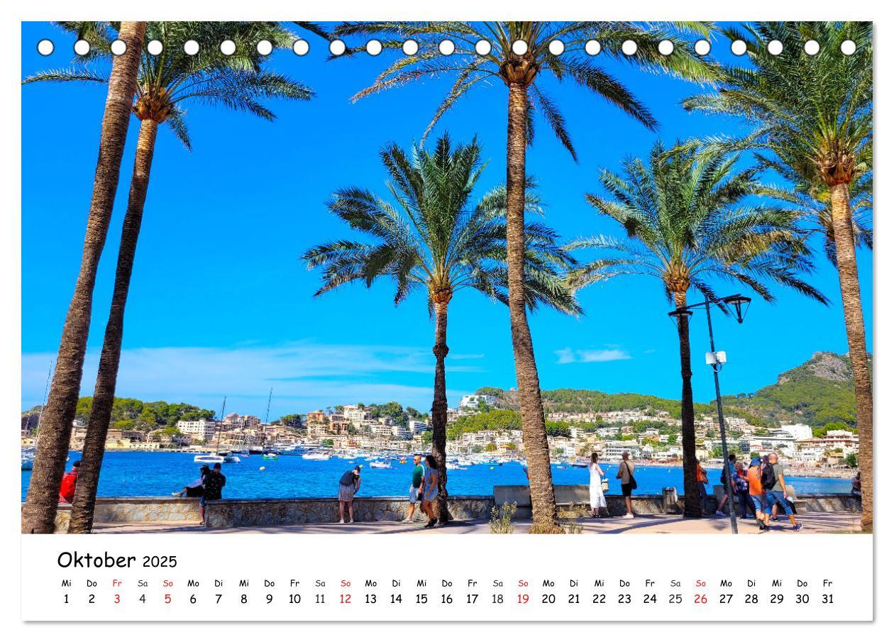 Bild: 9783383907906 | Port de Sóller - Mallorca (Tischkalender 2025 DIN A5 quer),...