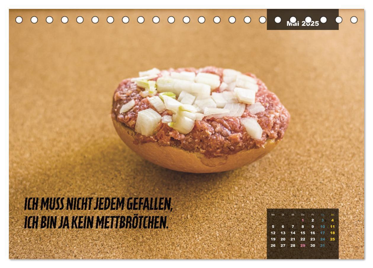 Bild: 9783435032341 | Mettkalender - Spread some more Mett (Tischkalender 2025 DIN A5...