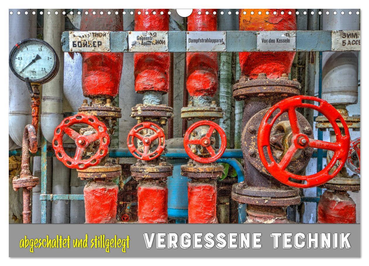 Cover: 9783435144846 | Vergessene Technik - abgeschaltet und stillgelegt (Wandkalender...