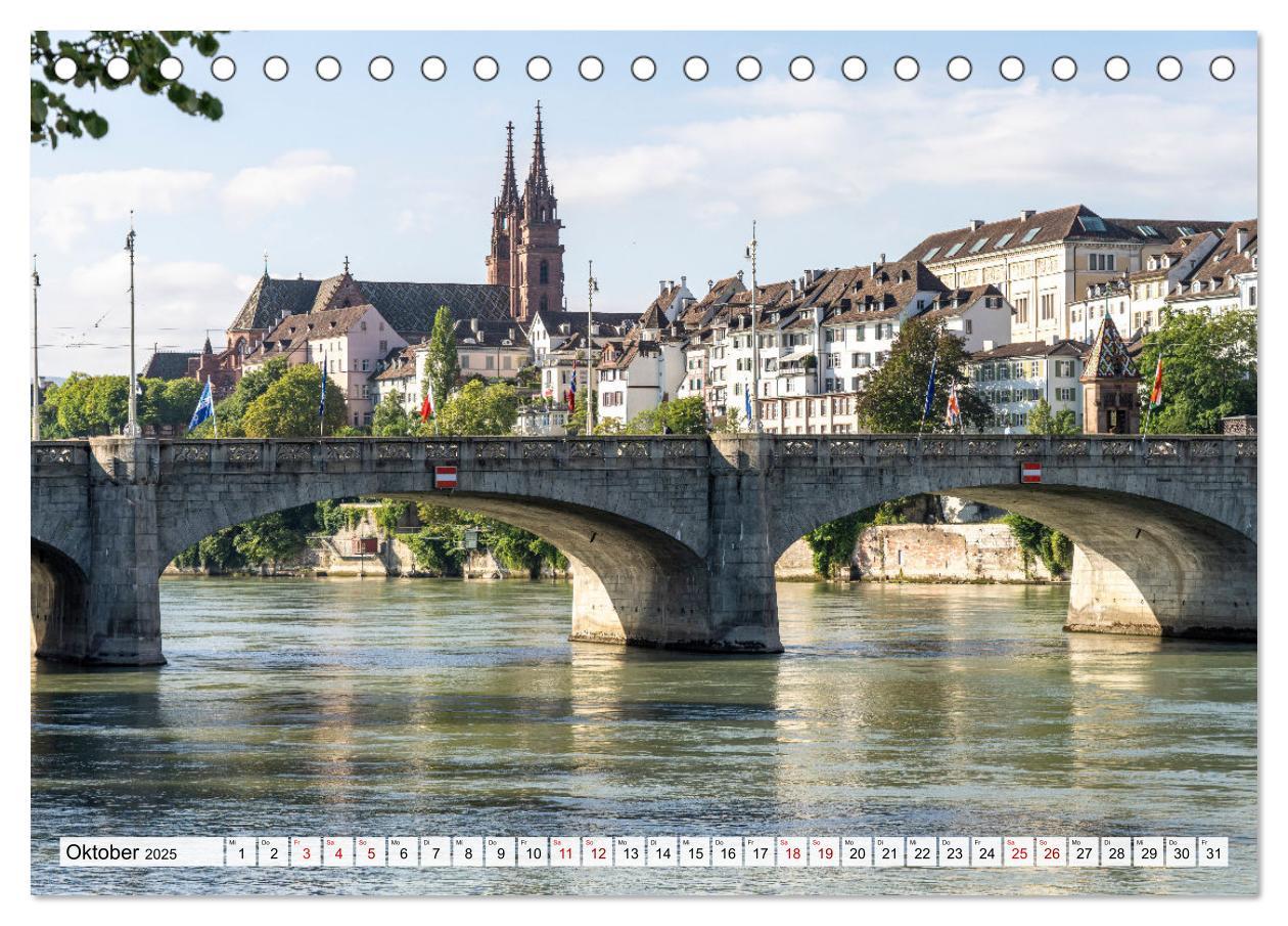 Bild: 9783383942365 | Schweiz - Basel (Tischkalender 2025 DIN A5 quer), CALVENDO...