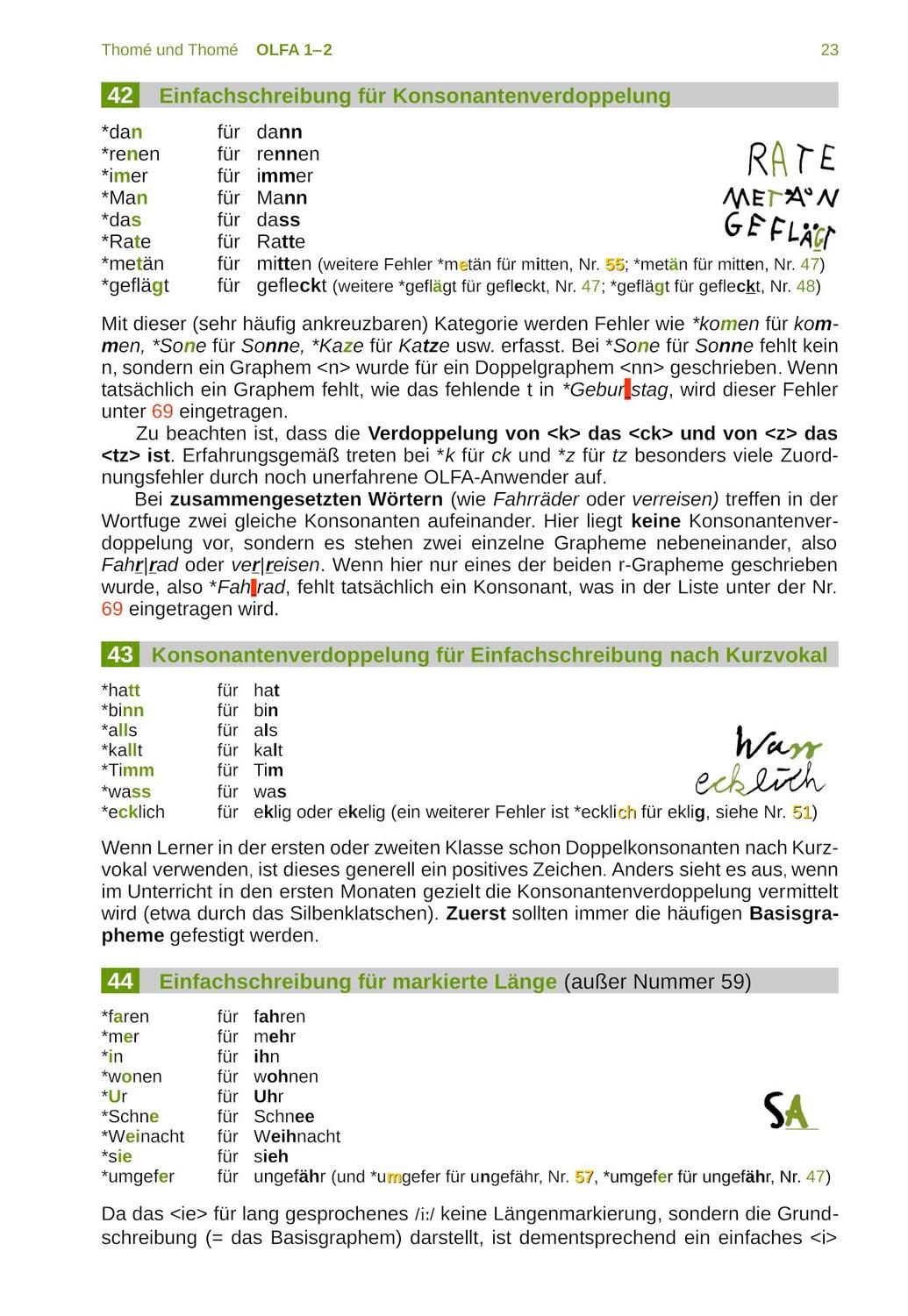 Bild: 9783942122047 | OLFA 1-2: Oldenburger Fehleranalyse für die Klassen 1 und 2 | Buch