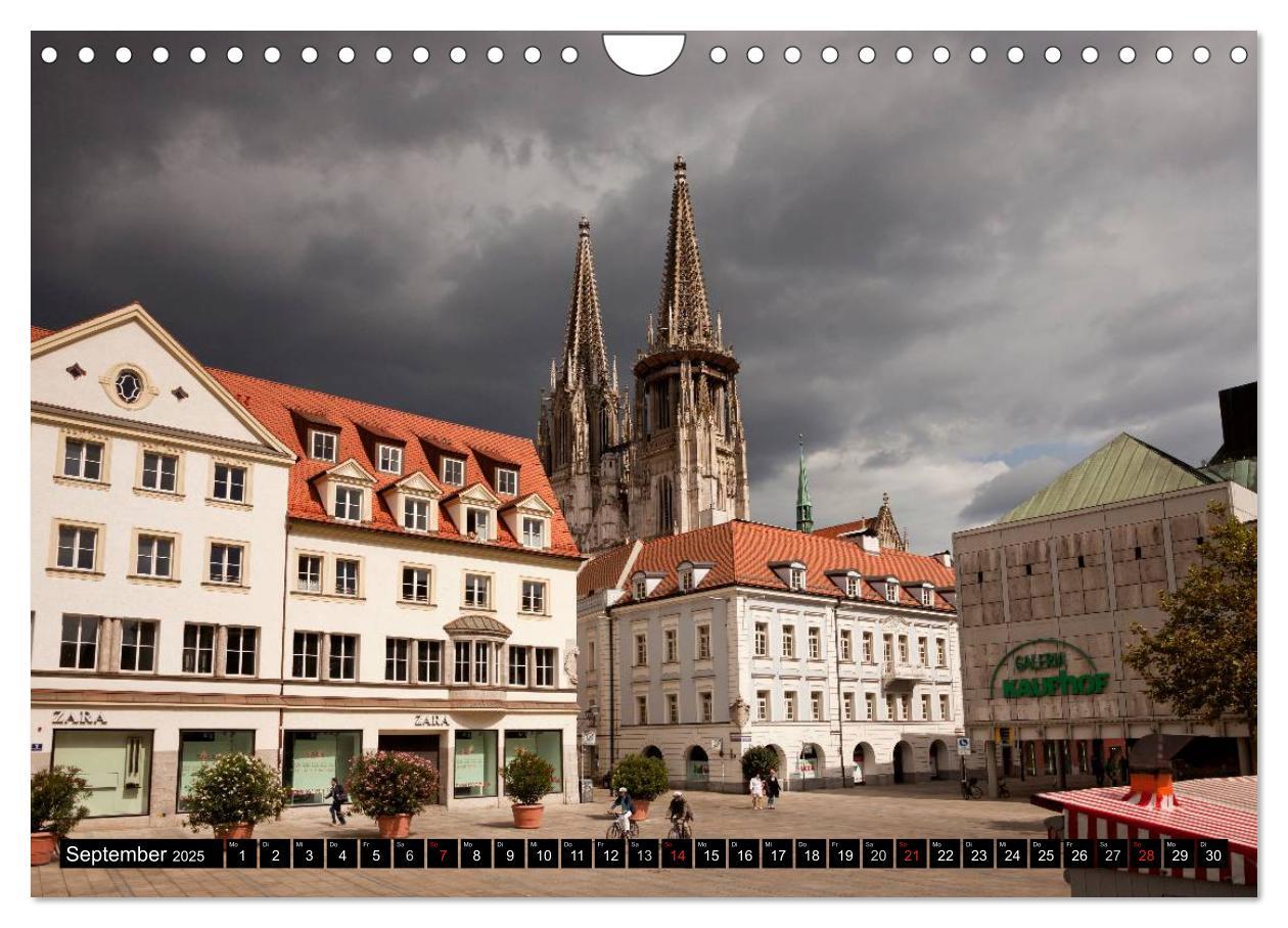 Bild: 9783435675982 | Regensburg - Bayern (Wandkalender 2025 DIN A4 quer), CALVENDO...