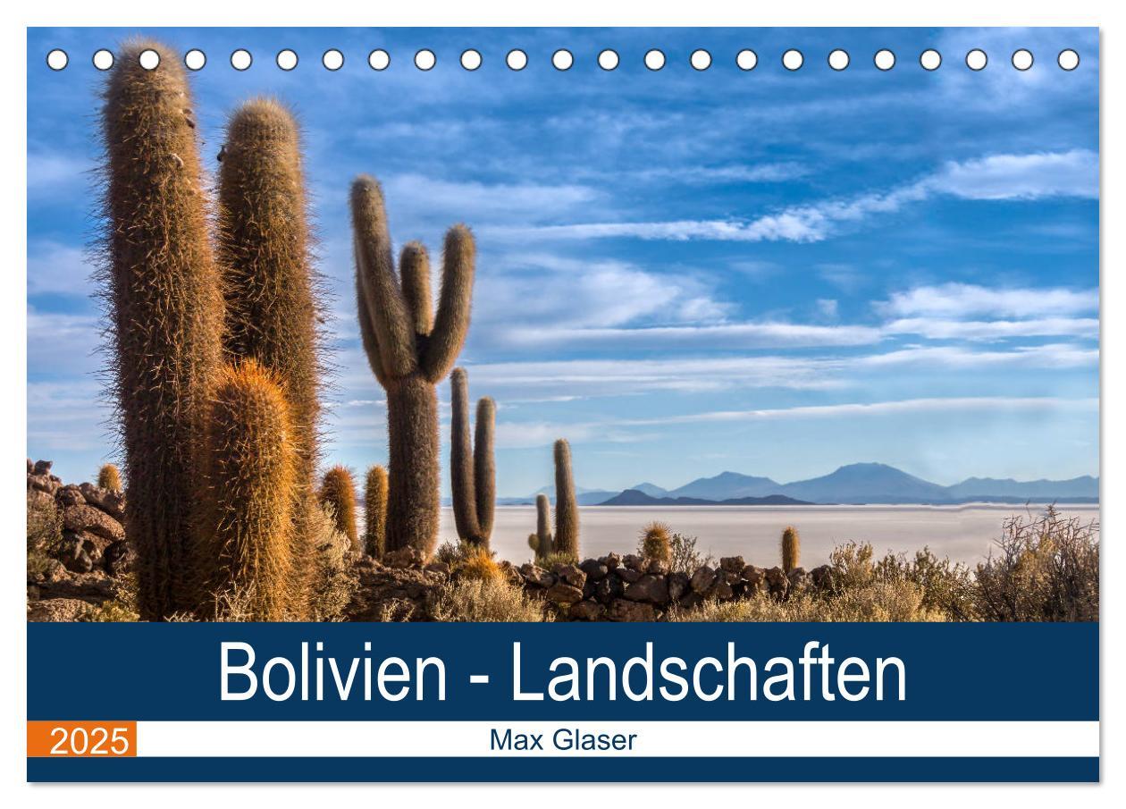 Cover: 9783435386451 | Bolivien - Einzigartige Landschaft (Tischkalender 2025 DIN A5...