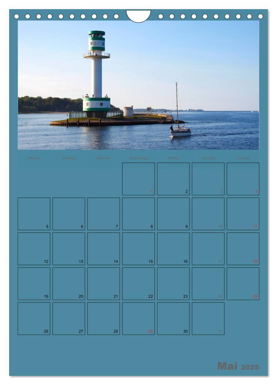 Bild: 9783457069837 | Rund um die Kieler Förde / Planer (Wandkalender 2025 DIN A4 hoch),...