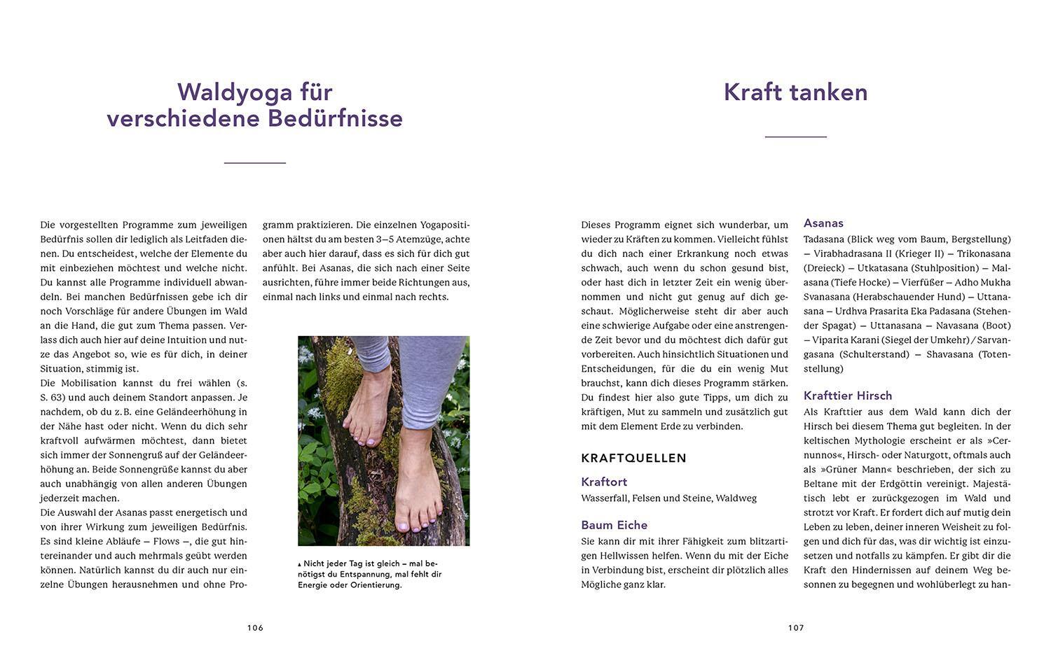 Bild: 9783968600529 | Waldyoga an Orten der Kraft | Verena Krutak | Taschenbuch | 152 S.