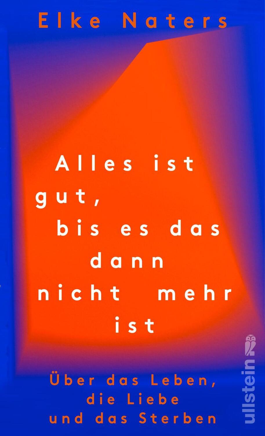 Cover: 9783550202407 | Alles ist gut, bis es das dann nicht mehr ist | Elke Naters | Buch