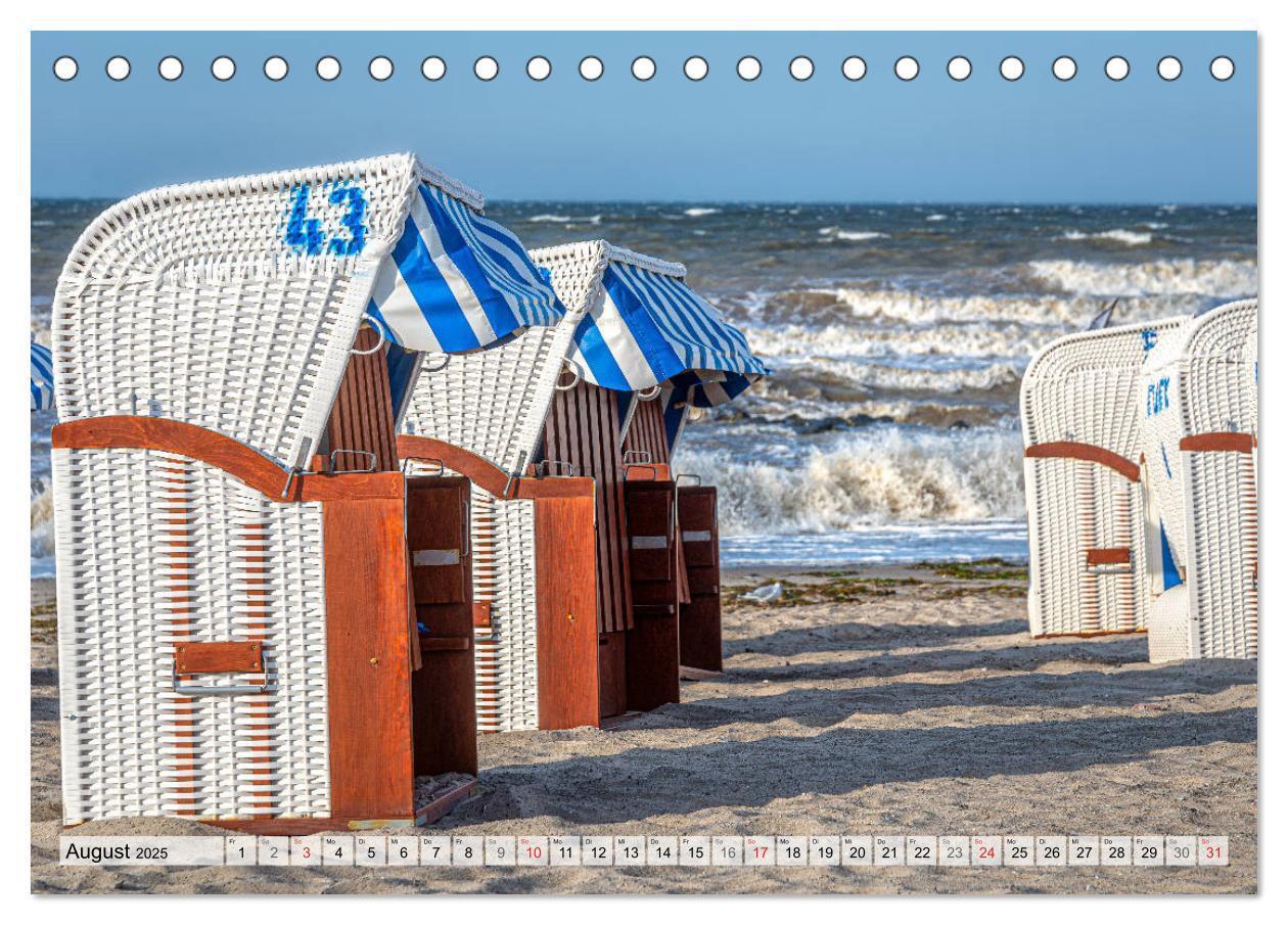 Bild: 9783435201488 | Niendorf Ostsee (Tischkalender 2025 DIN A5 quer), CALVENDO...