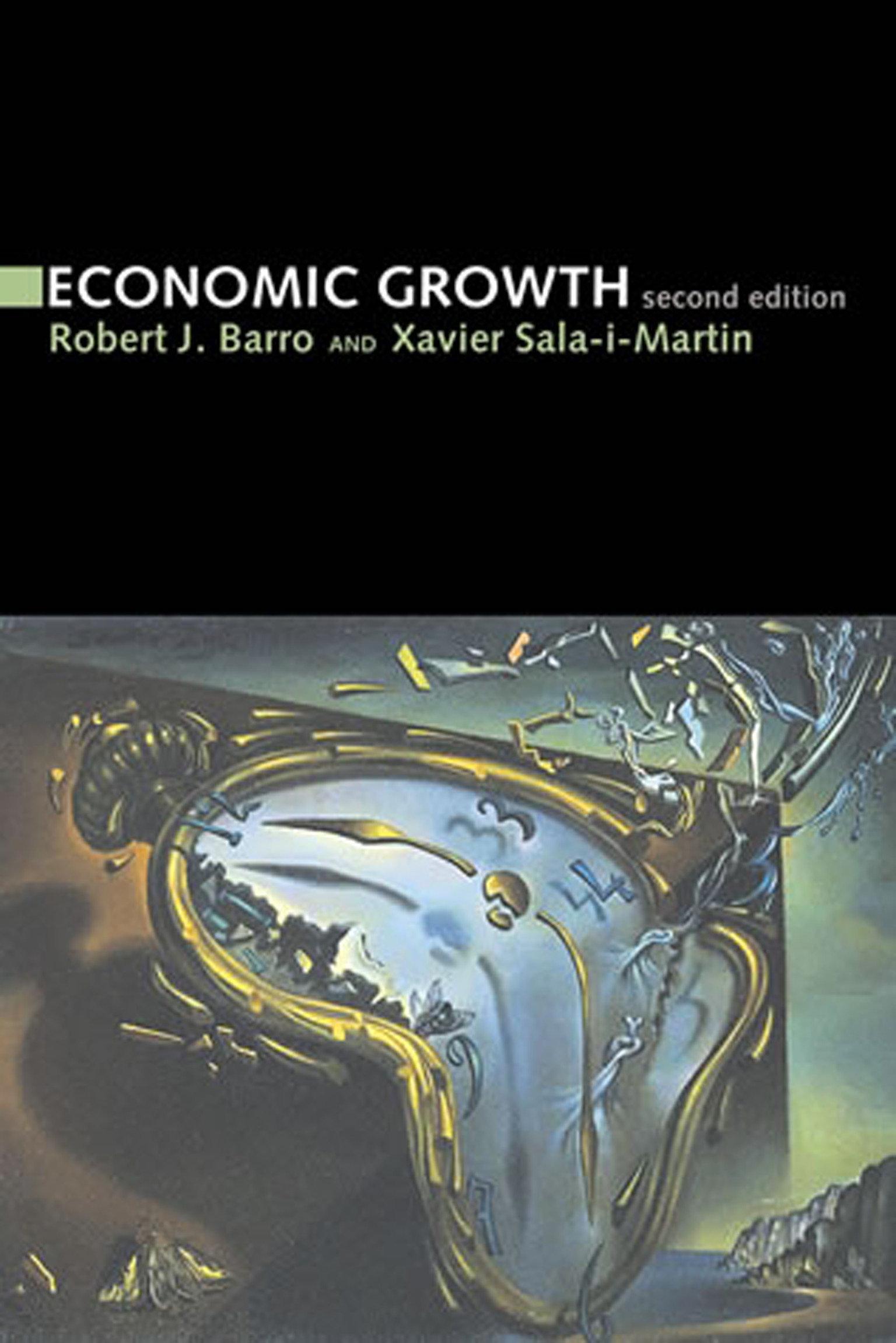 Cover: 9780262025539 | Economic Growth | Robert J. Barro (u. a.) | Buch | Englisch | 2003