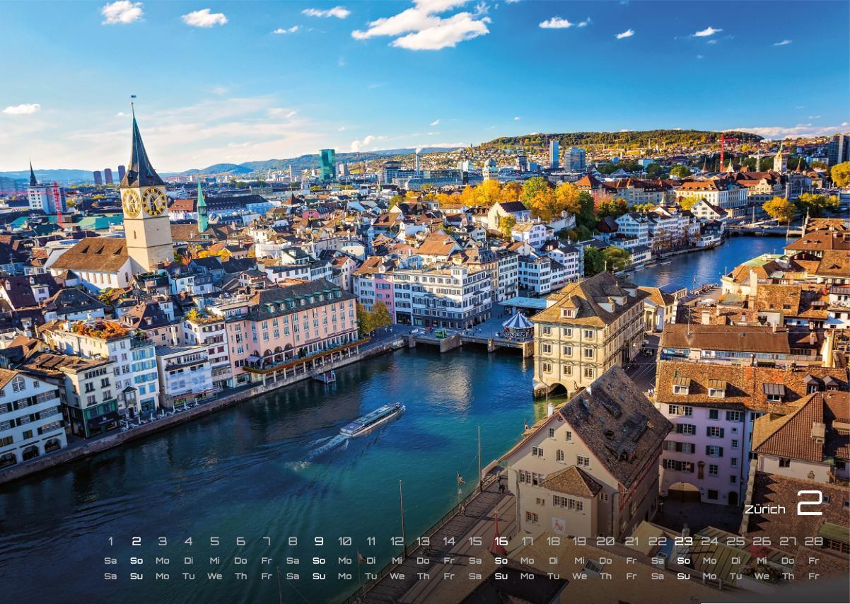 Bild: 9783986734367 | Schweiz - 2025 - Kalender DIN A3 | GP-Fever.de | Kalender | 15 S.