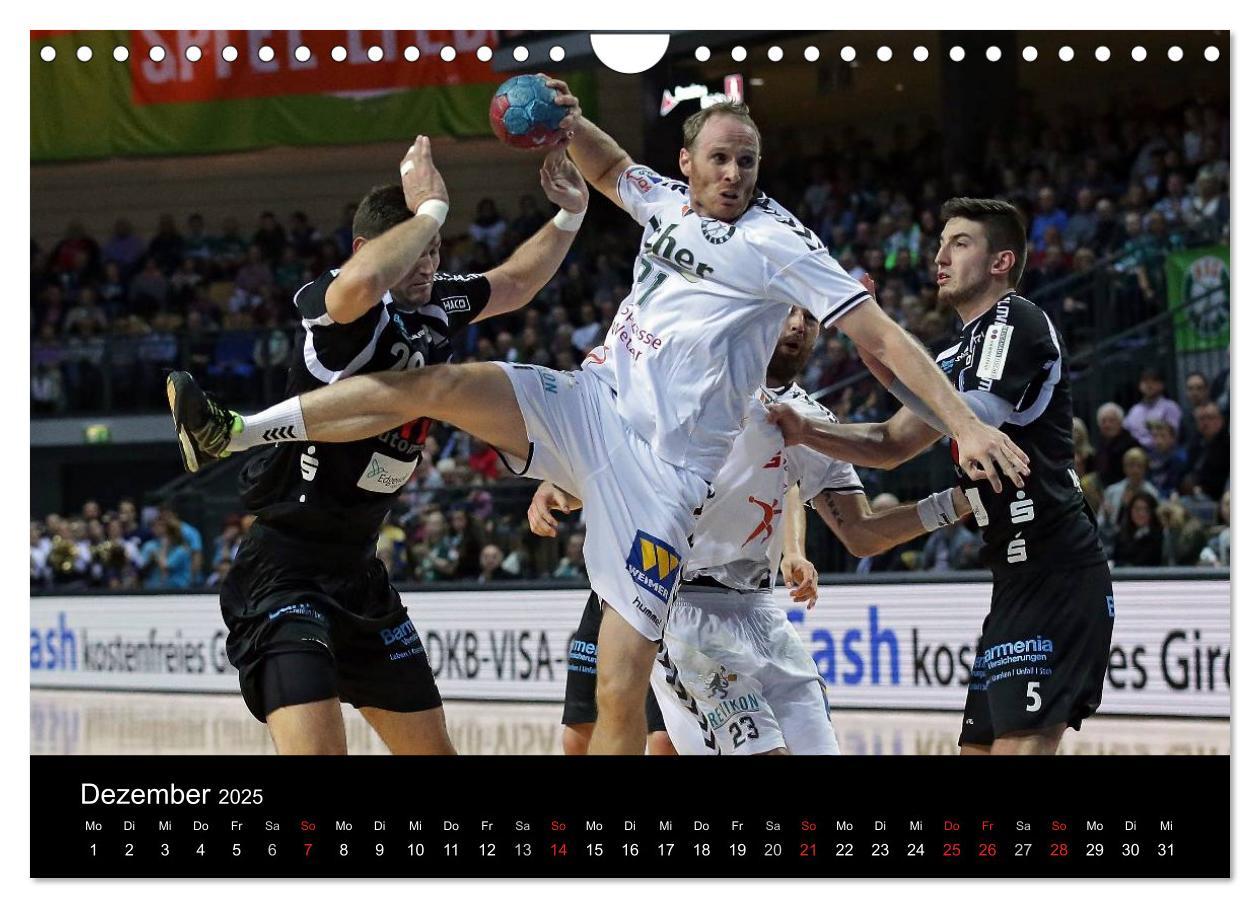 Bild: 9783435537181 | Handball Bundesliga - HSG Wetzlar (Wandkalender 2025 DIN A4 quer),...