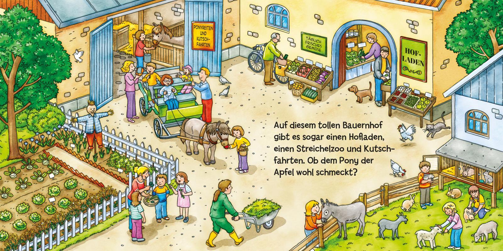 Bild: 9783551171214 | Buggy-Bücher: Mein Buggy-Wimmelbuch: Bauernhof | Julia Hofmann | Buch