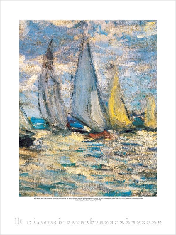 Bild: 9783731875734 | Claude Monet 2025 | Verlag Korsch | Kalender | Spiralbindung | 14 S.