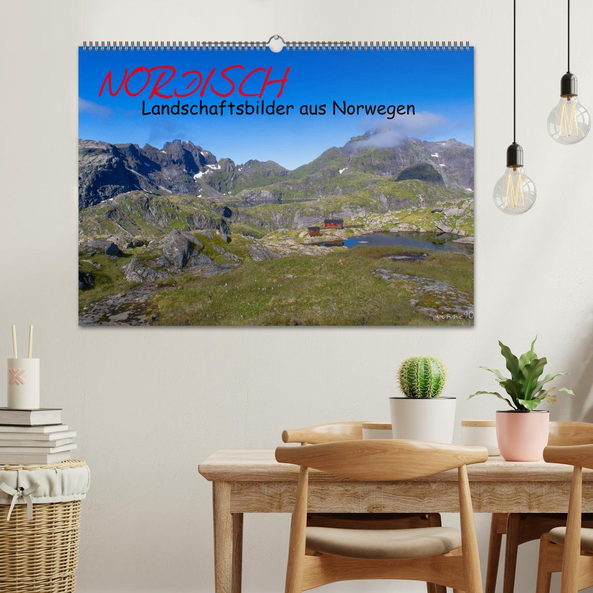 Bild: 9783435814930 | NORDISCH (Wandkalender 2025 DIN A2 quer), CALVENDO Monatskalender