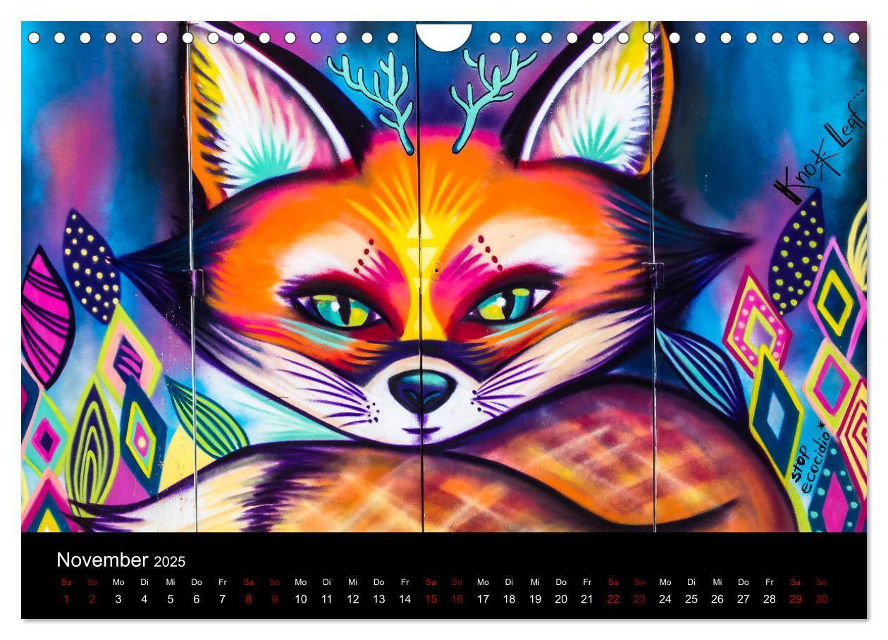 Bild: 9783435405572 | Graffiti und Street Art in La Paz (Wandkalender 2025 DIN A4 quer),...