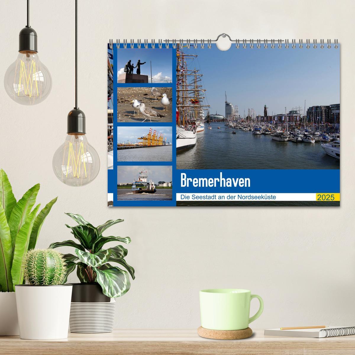 Bild: 9783435356478 | Bremerhaven. Die Seestadt an der Nordseeküste (Wandkalender 2025...