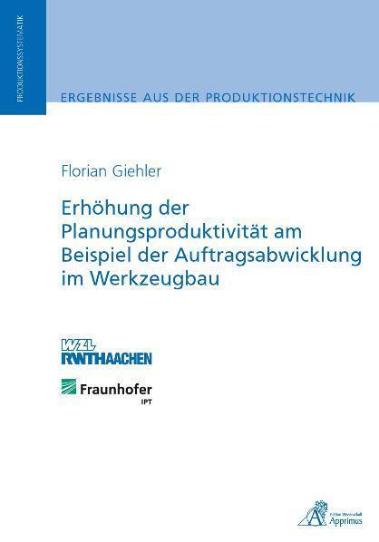 Cover: 9783940565730 | Erhöhung der Planungsproduktivität am Beispiel der...