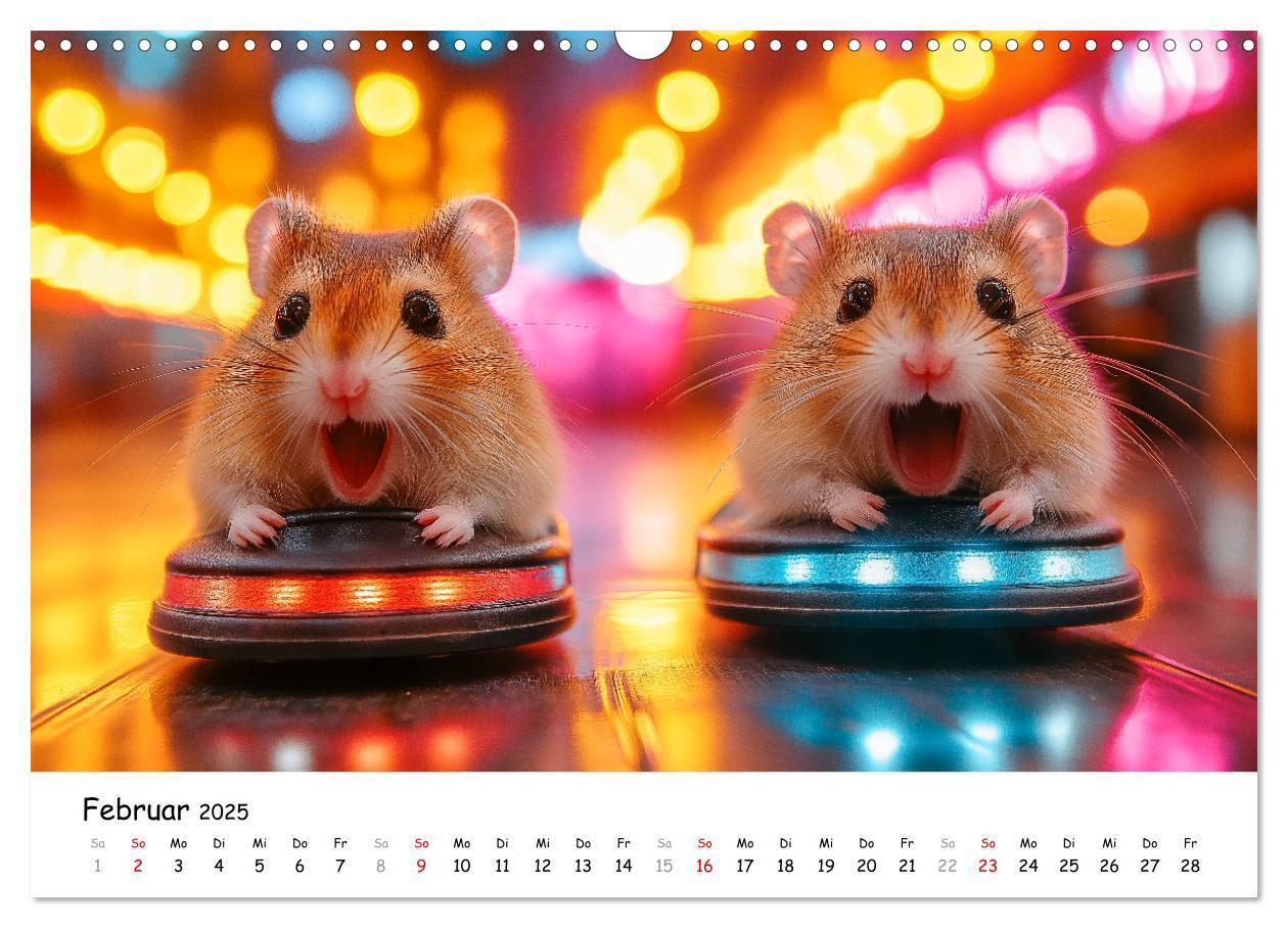 Bild: 9783457211632 | Hamster im Freizeitpark - Lustiger Kalender mit Jahrmarkt-Motiven...