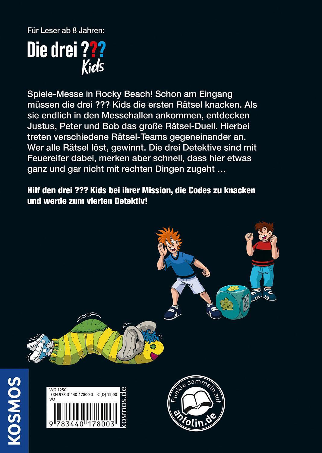 Bild: 9783440178003 | Die drei ??? Kids, Mission Spiele-Code | Escape Krimi | Schiefelbein