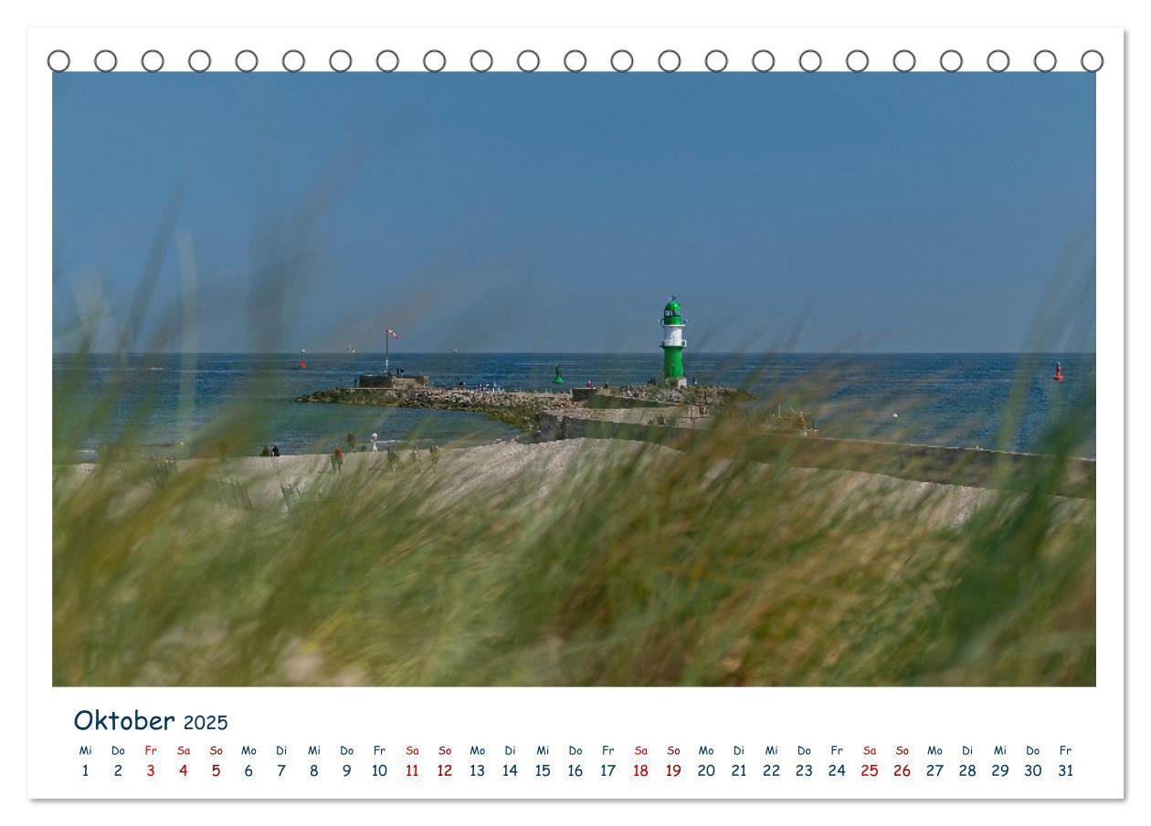 Bild: 9783383896149 | Warnemünde an der Ostsee (Tischkalender 2025 DIN A5 quer), CALVENDO...