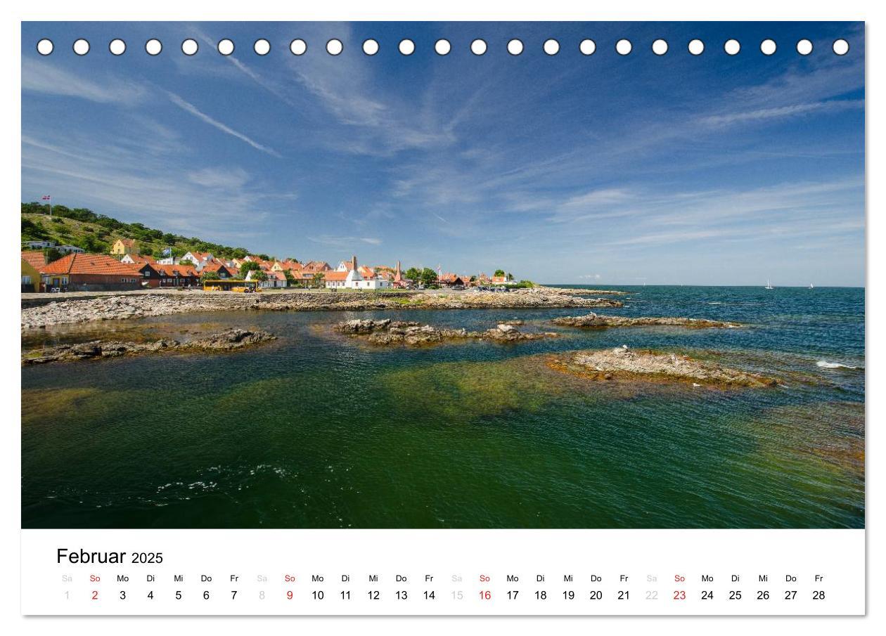 Bild: 9783435759224 | Bornholm (Tischkalender 2025 DIN A5 quer), CALVENDO Monatskalender