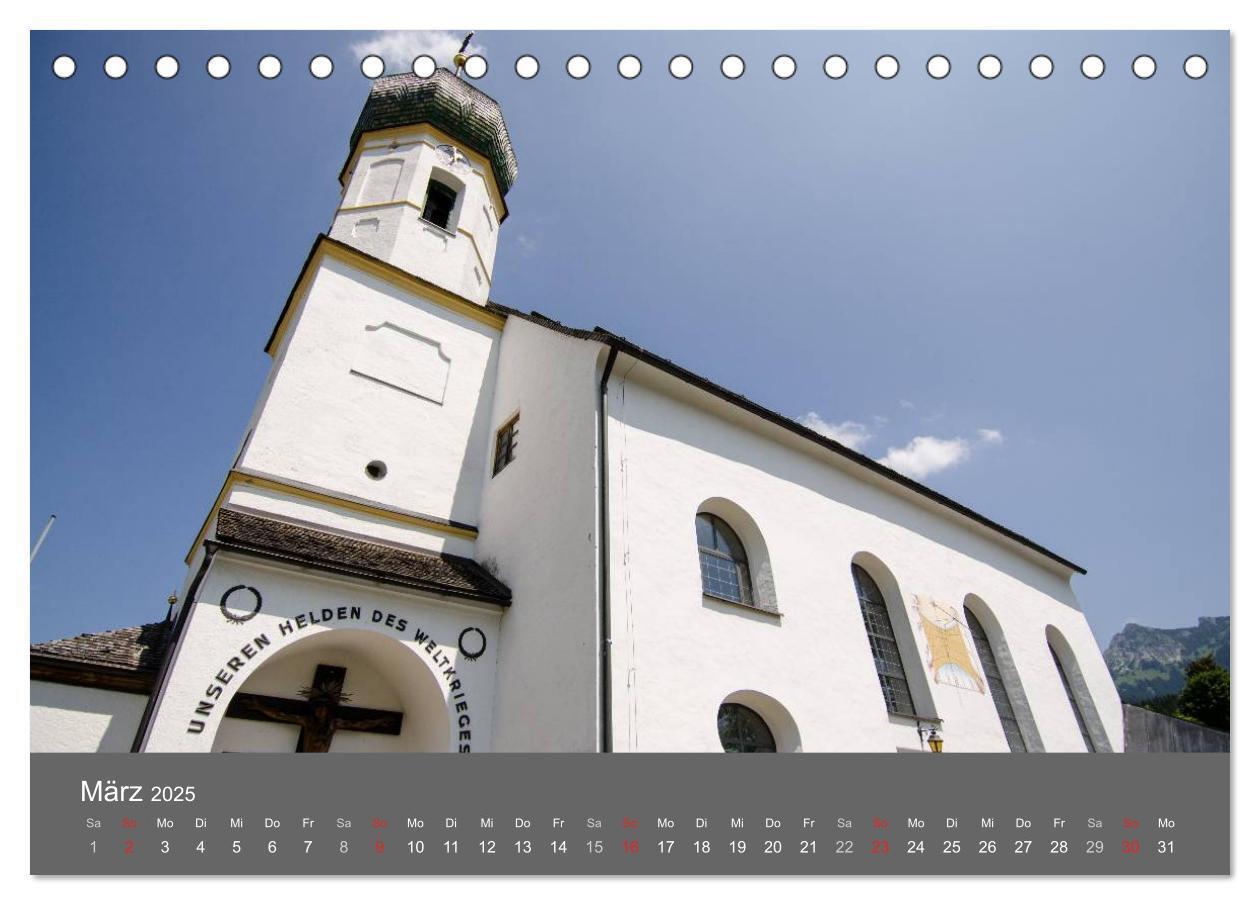 Bild: 9783435727636 | Tannheimer Tal (Tischkalender 2025 DIN A5 quer), CALVENDO...