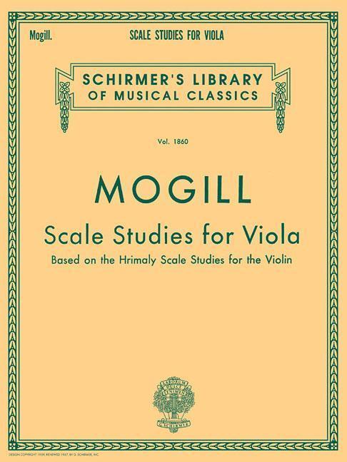 Cover: 9780793554461 | Scale Studies for Viola | Mogill Leonard | Taschenbuch | Buch | 1987