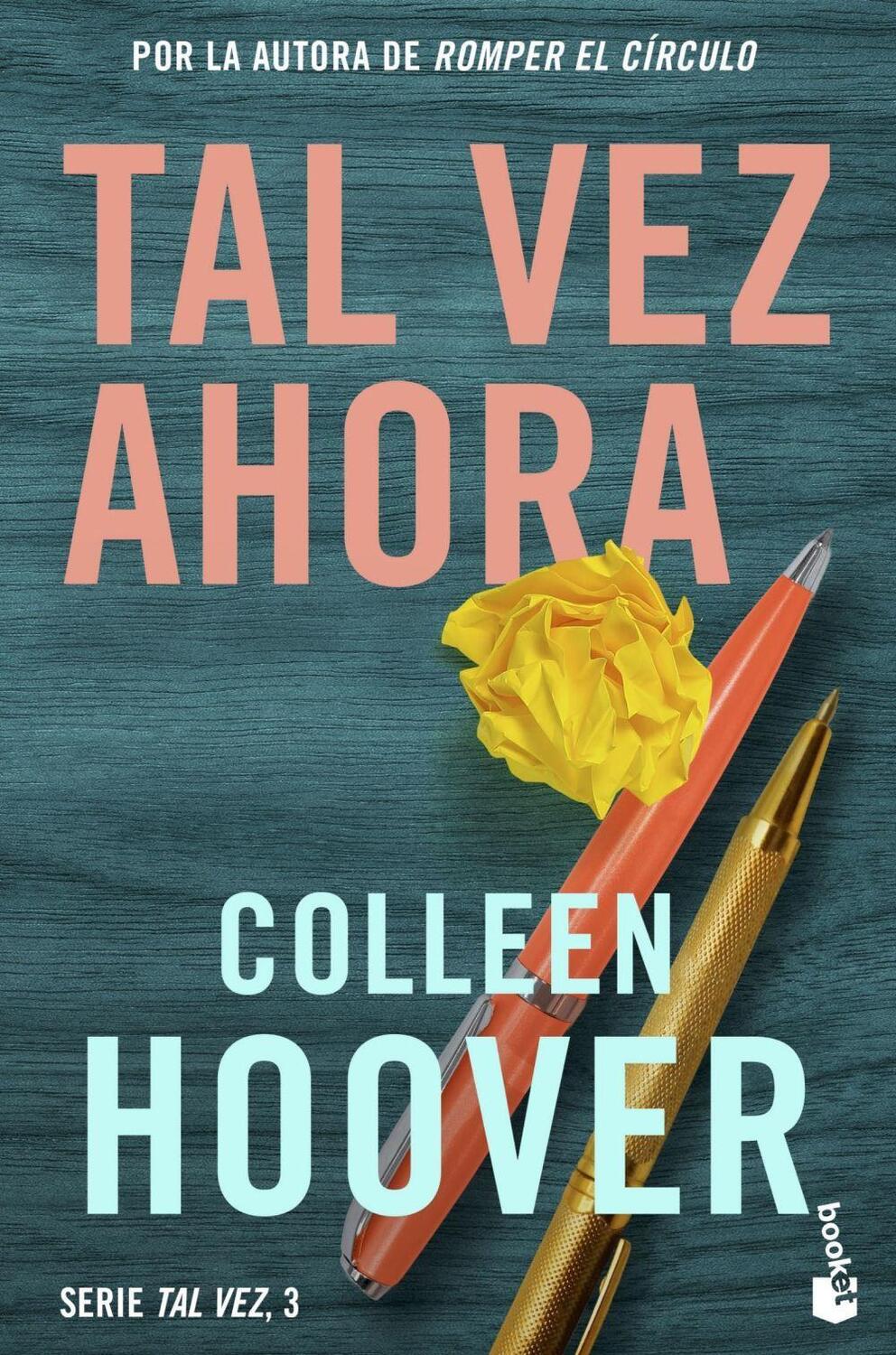 Cover: 9788408275626 | Tal vez ahora | Colleen Hoover | Taschenbuch | Spanisch | 2023