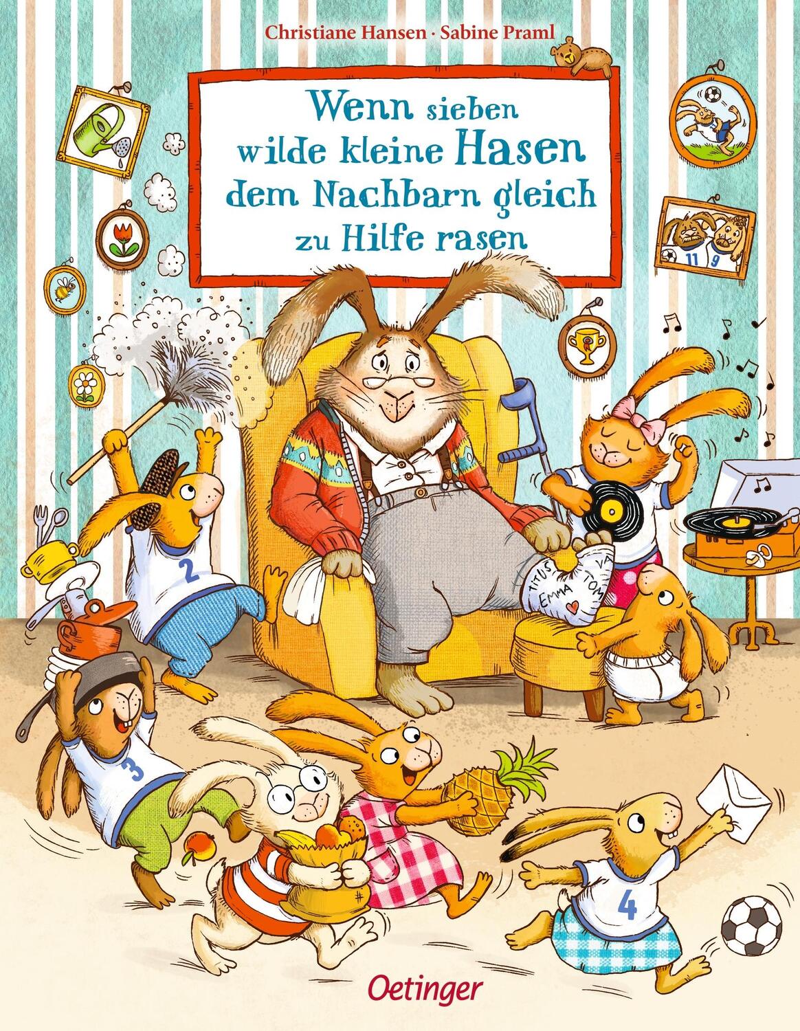 Cover: 9783751201667 | Wenn sieben wilde kleine Hasen dem Nachbarn gleich zu Hilfe rasen