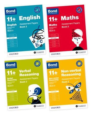 Cover: 9780192778574 | 11+: Bond 11+ English, Maths, Non-verbal Reasoning, Verbal...