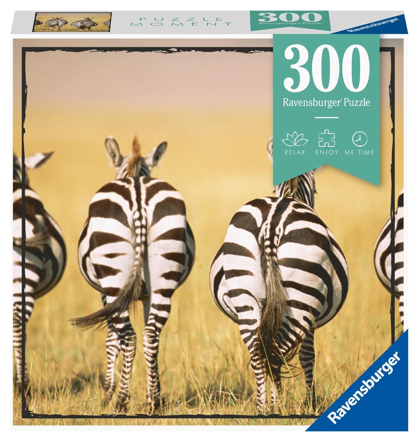 Cover: 4005556133123 | Ravensburger Puzzle 13312 - Zebra - Puzzle Moment 300 Teile | Spiel