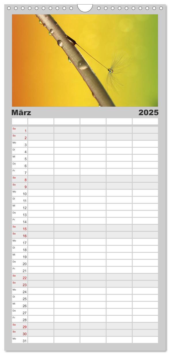 Bild: 9783457125632 | Familienplaner 2025 - Puste mal! mit 5 Spalten (Wandkalender, 21 x...