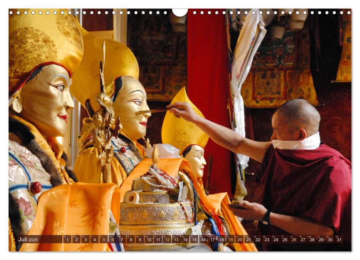 Bild: 9783383978265 | Tibet bewegt (Wandkalender 2025 DIN A3 quer), CALVENDO Monatskalender