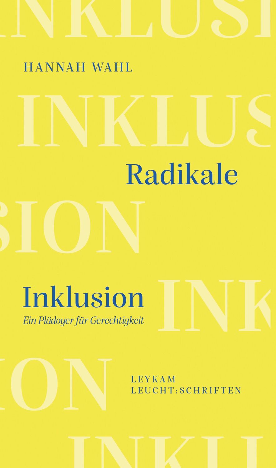 Cover: 9783701182787 | Radikale Inklusion - Ein Plädoyer für Gerechtigkeit | Hannah Wahl