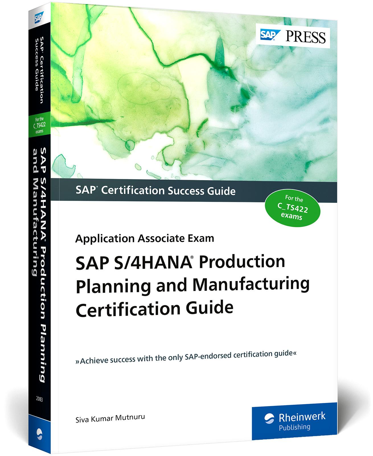 Cover: 9781493220830 | SAP S/4hana Production Planning and Manufacturing Certification Guide