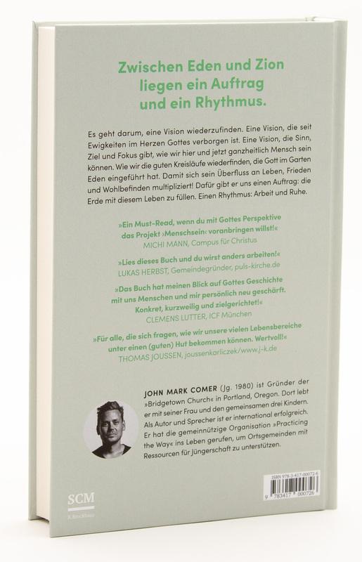 Bild: 9783417000726 | Ruhe. Arbeit. Ewigkeit. | John Mark Comer | Buch | 288 S. | Deutsch