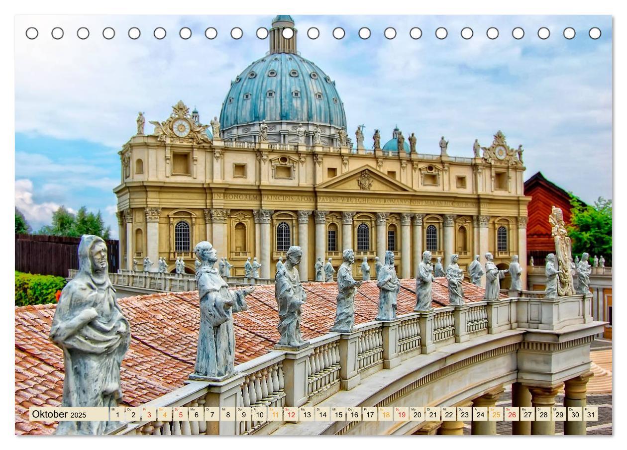 Bild: 9783435452286 | Reise durch Italien Vatikan (Tischkalender 2025 DIN A5 quer),...