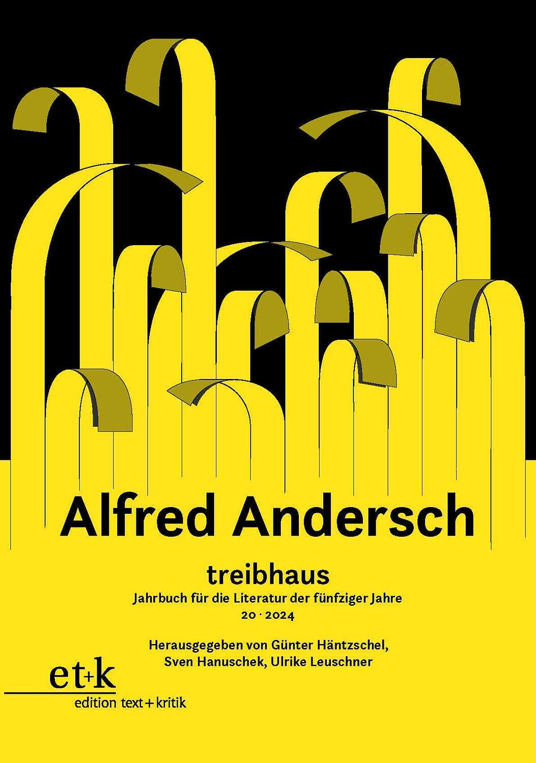 Cover: 9783967077018 | Alfred Andersch | Günter Häntzschel | Taschenbuch | treibhaus | 398 S.