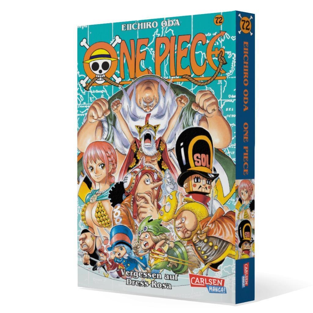 Bild: 9783551763761 | One Piece 72. Vergessen auf Dress Rosa | Eiichiro Oda | Taschenbuch