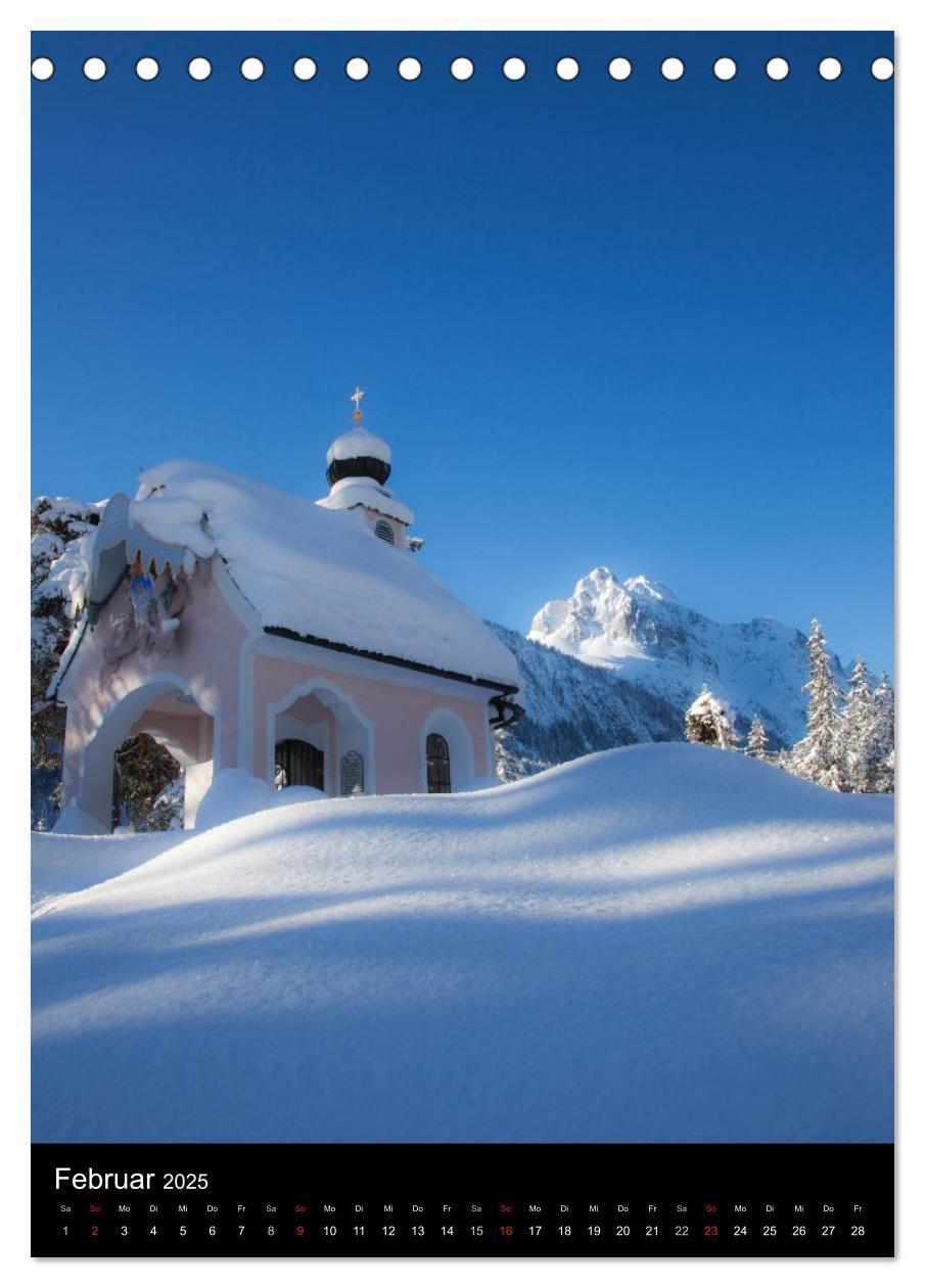 Bild: 9783457040751 | Bergblicke - Mittenwald (Tischkalender 2025 DIN A5 hoch), CALVENDO...