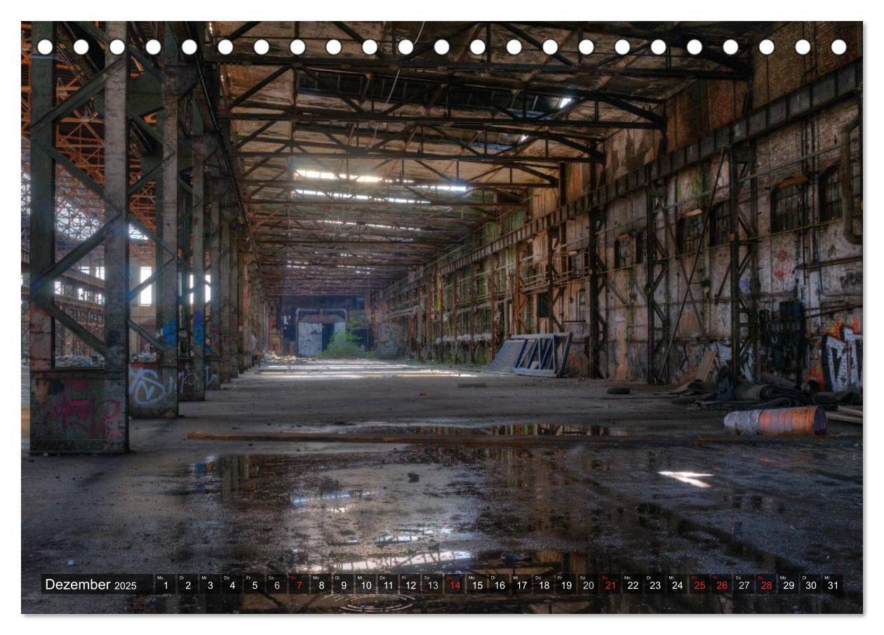 Bild: 9783435798063 | Lost Places in Deutschland 2025 (Tischkalender 2025 DIN A5 quer),...