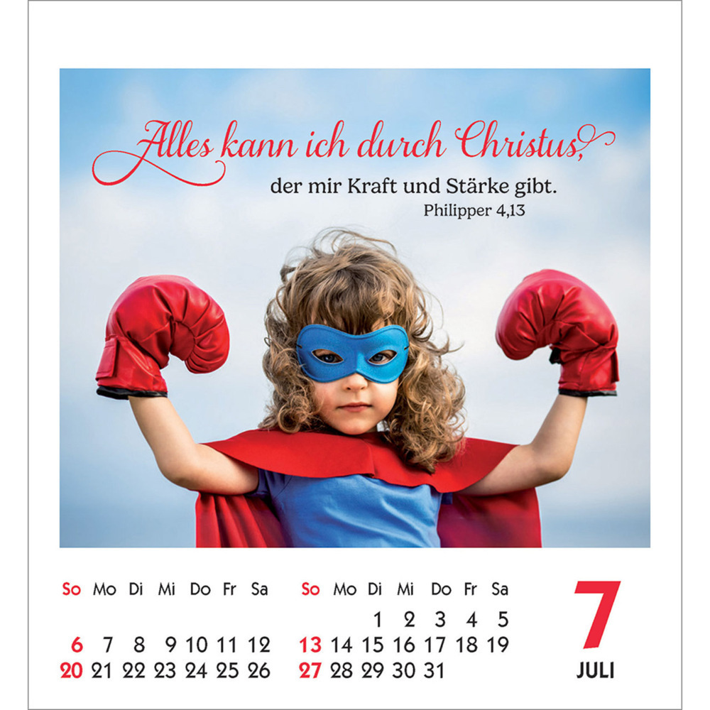 Bild: 9783754890356 | Lieblingsworte umgeben dich 2025 | Aufkleber-Kalender | Kalender