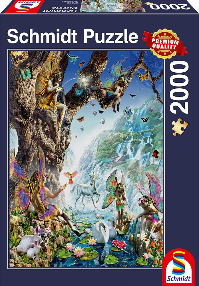 Cover: 4001504573867 | Im Tal der Wasserfeen | Puzzle Standard 2.000 Teile | Spiel | 57386