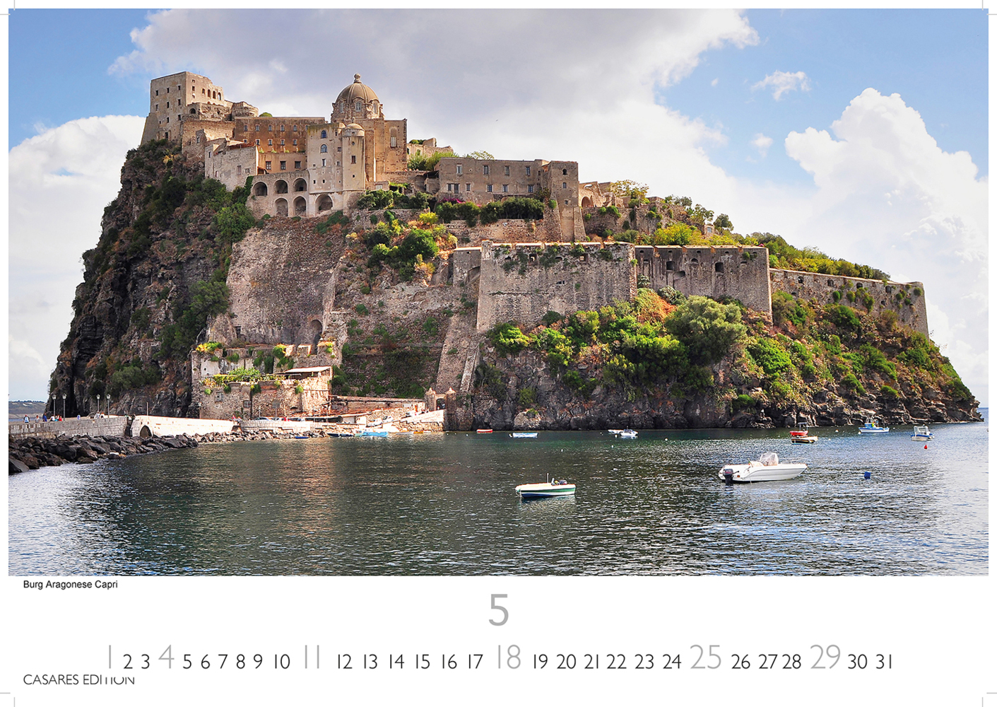 Bild: 9781835240267 | Golf von Neapel 2025 L 35x50cm | Amalfi/Capri/Ischia | Kalender | 2025